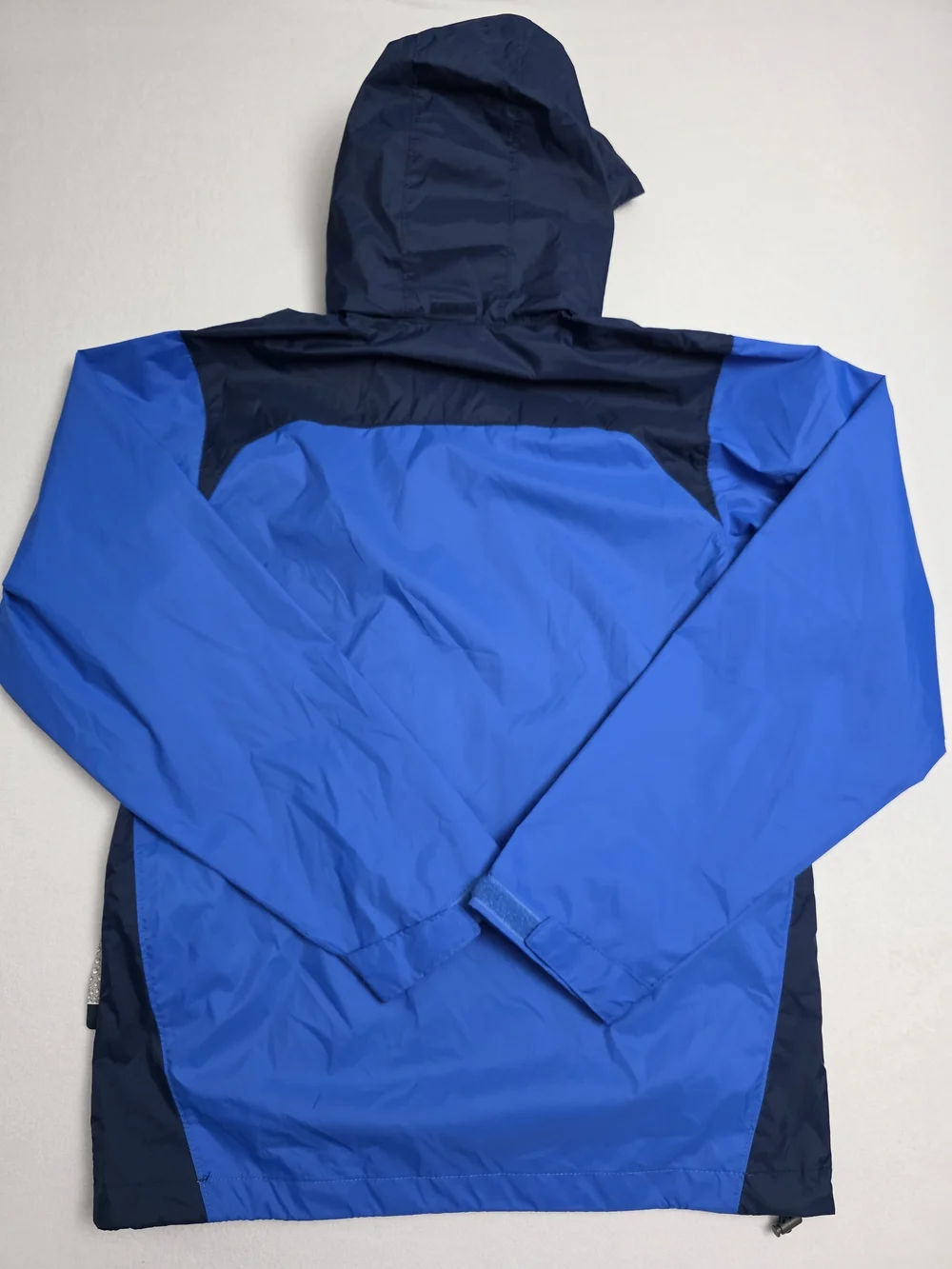 Columbia Waterproof Blue Hooded Rain Jacket